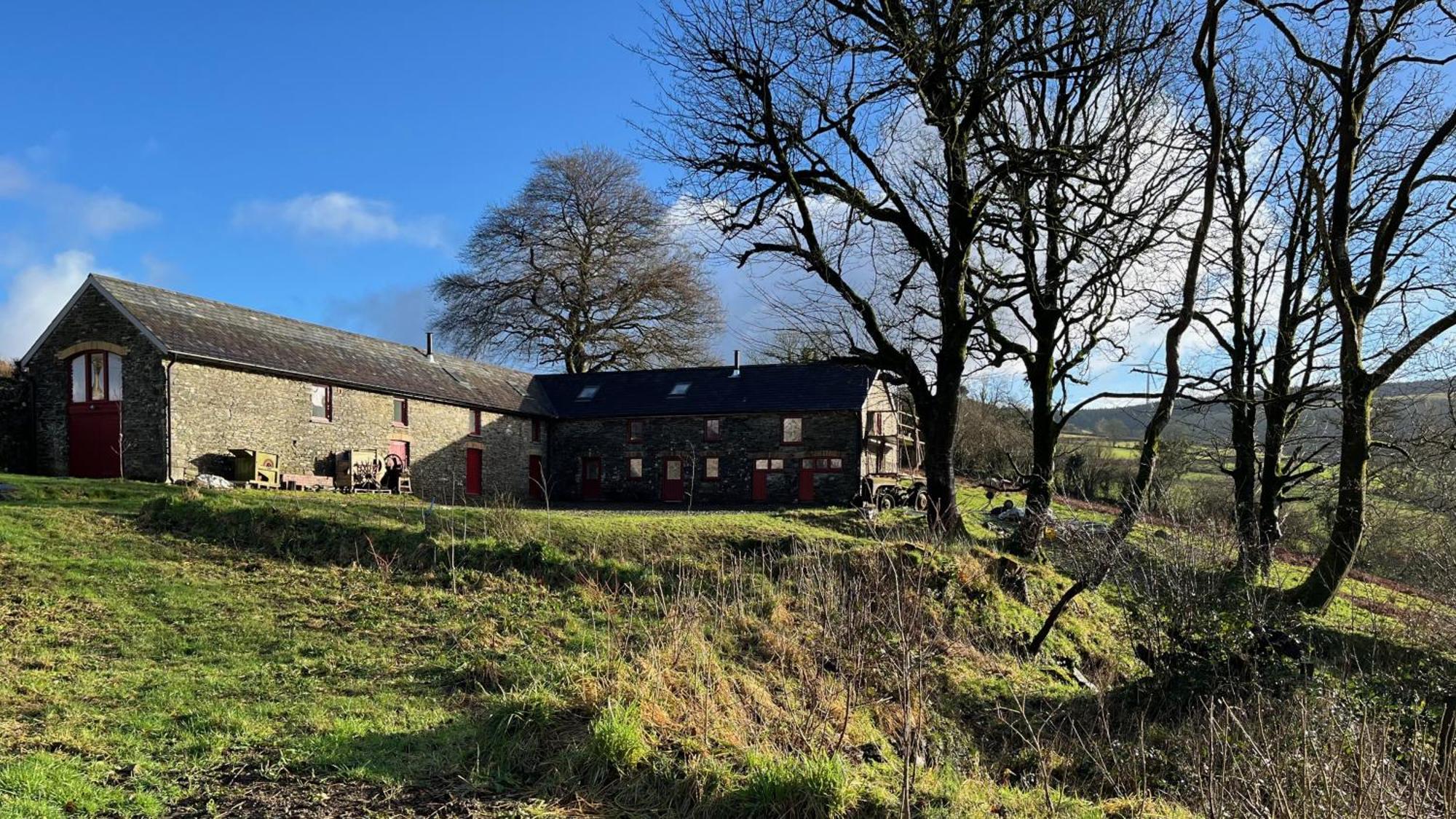 Charming Countryside Barn Apartamento Pencader  Exterior foto