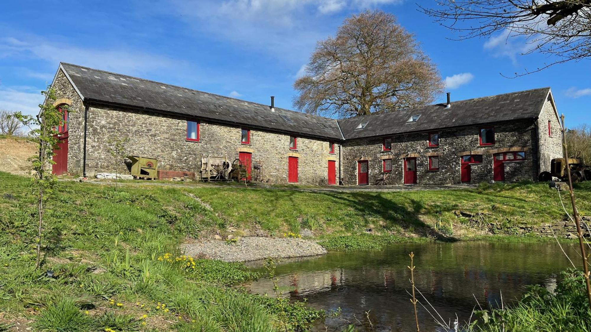 Charming Countryside Barn Apartamento Pencader  Exterior foto